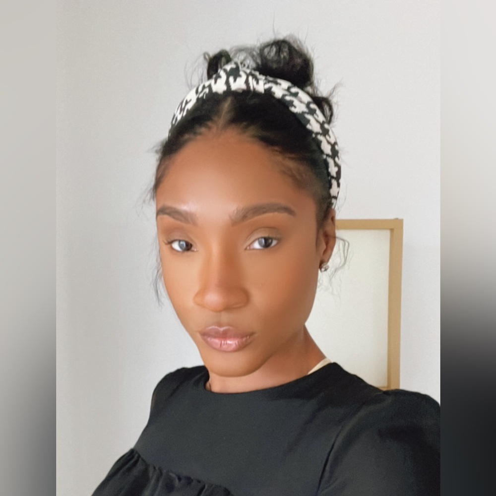 Houndstooth Headband 🖤🖤 - Picture 1 of 3